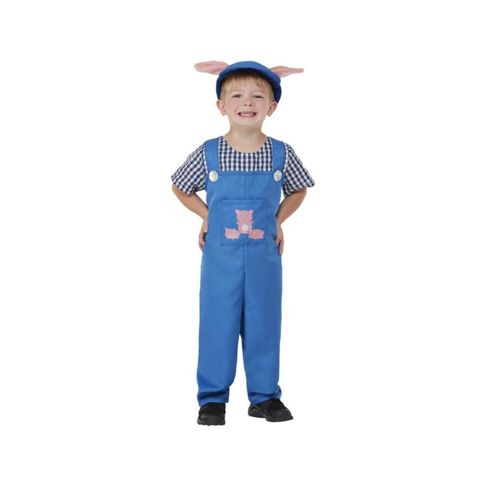 Toddlers Country Piggy Fancy Dress Costume Age 3-4