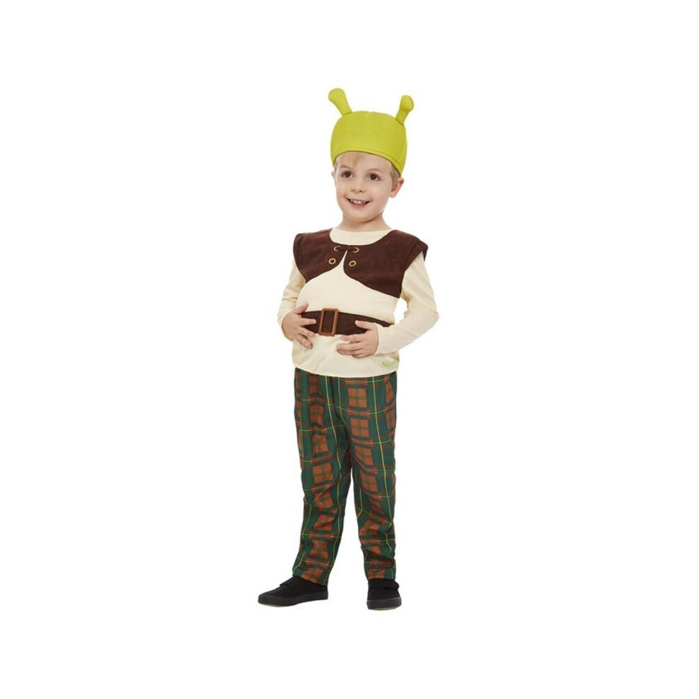 Toddlers Shrek Fancy Dress Costume Age 3-4