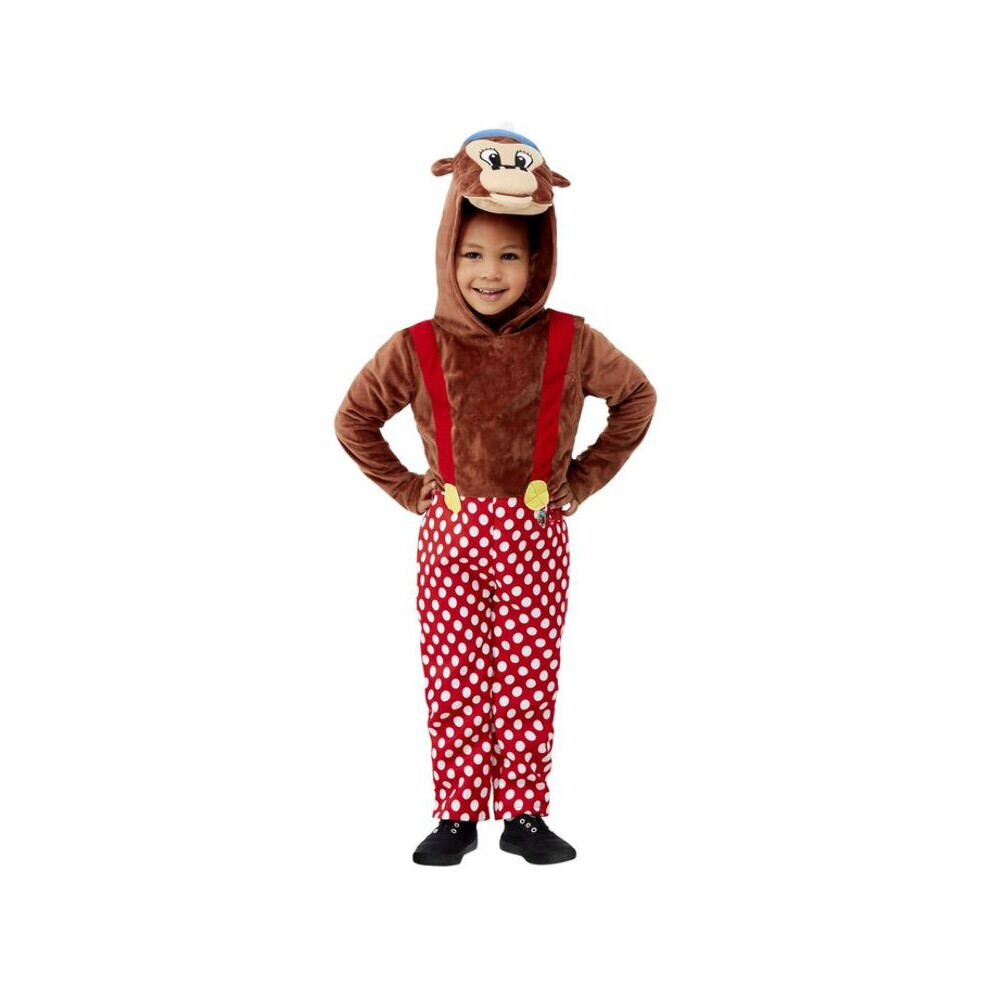 Smiffy's Toddlers Rasmus Klump Fancy Dress Costume Age 1-2 Multicoloured