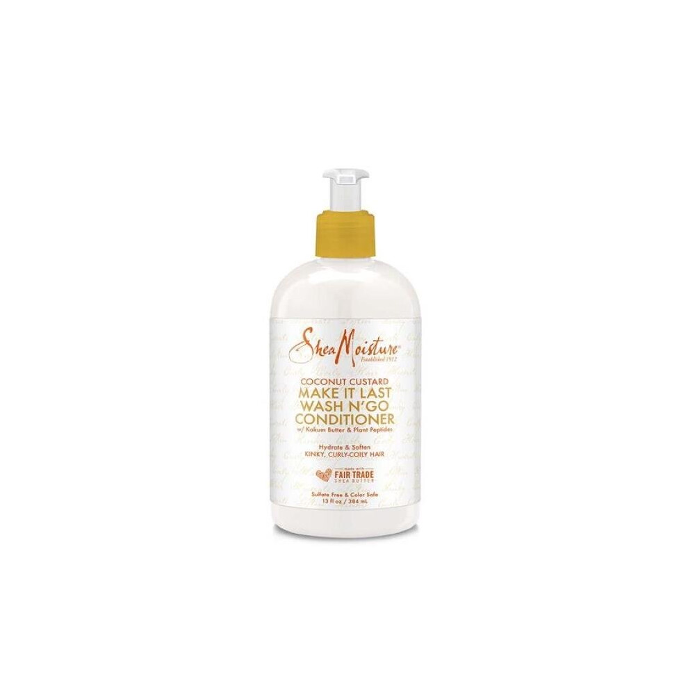 Shea Moisture Coconut Custard Make It Last Wash N'Go Conditioner 577ml