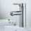 Bathroom Single Lever Basin Mono Mixer Tap With Waste Unit Chrom 8