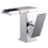 LED RGB Bathroom Sink Mixer Tap Waterfall Basin Temperature Sense 4