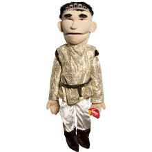 Sunny Toys GS2803 28-In Prince Sculpted Face Puppet - Large Ventriloquist Puppet, 2 lb