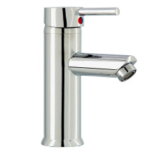 Bathroom Single Lever Basin Mono Mixer Tap With Waste Unit Chrom