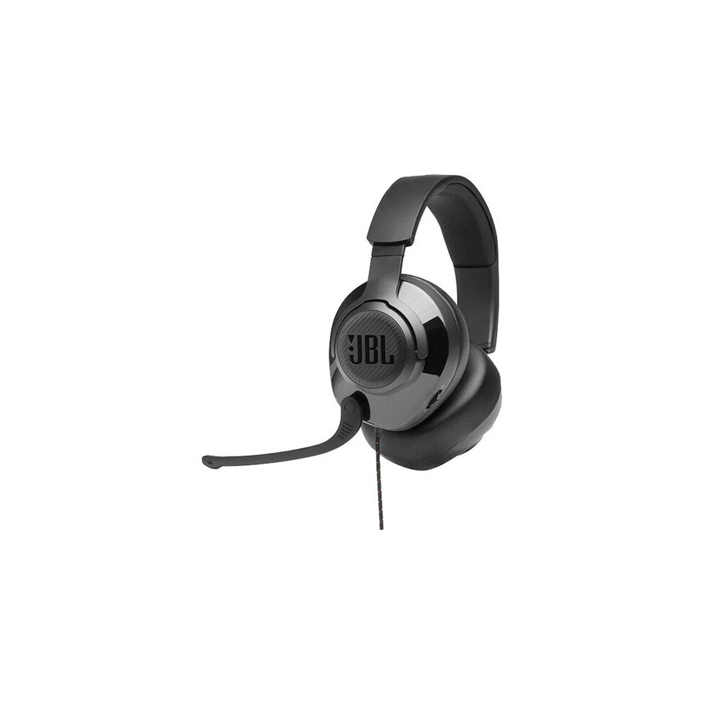 JBL Quantum 200 Wired Over-Ear Gaming Headset (Black)