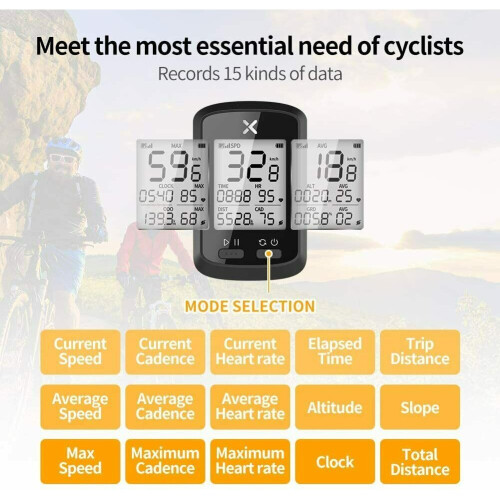 Xoss G+ Gps Smart Bike Cycling Computer Bluetooth Lcd Display Waterproof Ipx7 Uk 1
