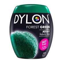 DYLON Washing Machine Fabric Dye Pod for Clothes & Soft Furnishings, 350g ? Forest Green