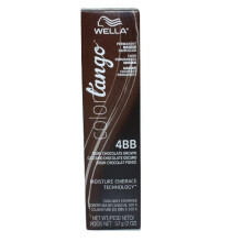 (4BB Dark Chocolate Brown  ) Wella Color Tango 4BB Dark Chocolate Brown Permanent Haircolor