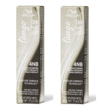 (4NB – pack of 2) Wella Color Tango 4NB Chocolate Brown Permanent Haircolor
