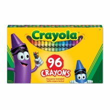 Binney & Smith 809301918874 Crayola(R) vakiov riliitusarja, iso laatikko, 96 lelua