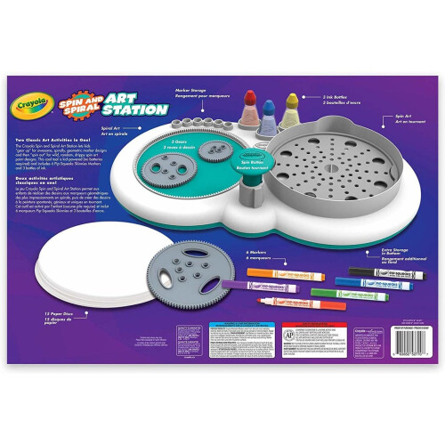 Crayola Crayola Spin & Spiral Art Station