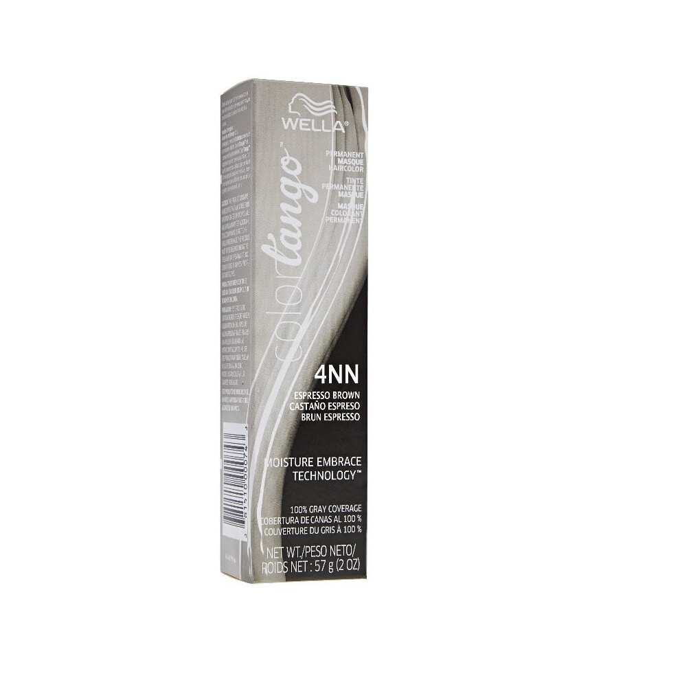 Wella (4Nn Espresso Brown ) Color Tango 4Nn Espresso Brown Permanent Haircolor Brown,Multicoloured