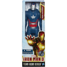 Figura de acción Iron Patriot de Marvel Iron Man 3 Titan Hero Series, 12 pulgadas