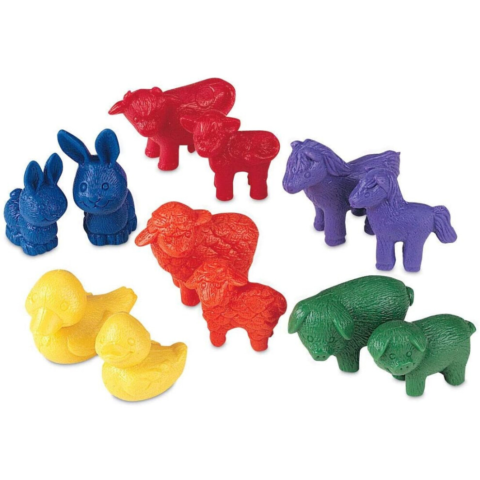 Learning Resources Friendly Farm Animal Counters (Set of 72)