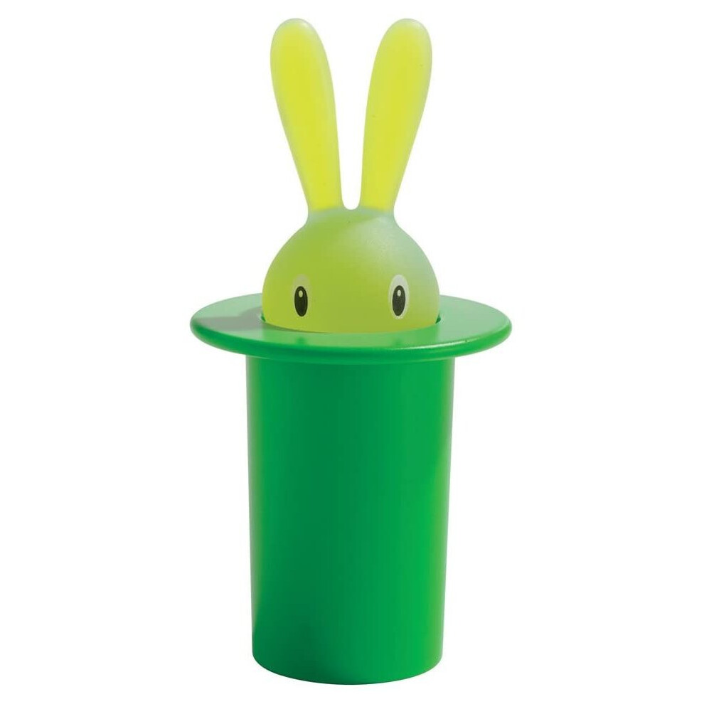 A di Alessi Magic Bunny Toothpick Holder, Green (ASG16 GR)