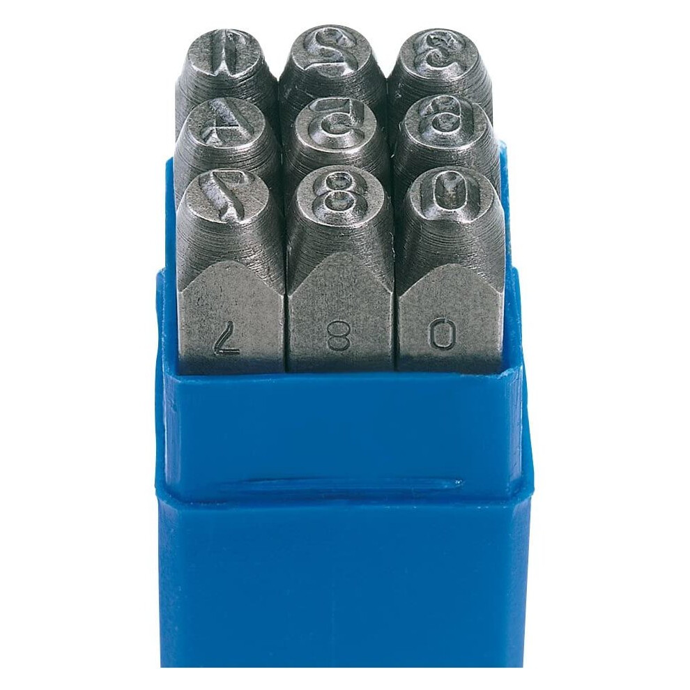 Draper 37337 0-9 Number Stamp Set  3/16 Inch