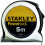 STANLEY STANLEY Powerlock Tape, 5m Metric Only 3