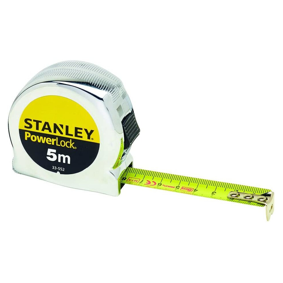 STANLEY Powerlock Tape, 5m Metric Only