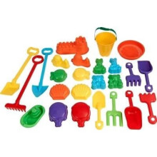 Chad Valley 25 Piece Sand Accessory Set.