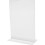Sigel TA220 Sign Holder, Upright, for A4, Double-Sided Presentation, Acrylic 1