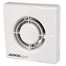 Manrose 4-inch Timer Fan - Gold