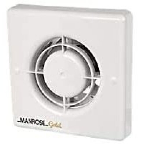 Manrose Manrose 4-inch Timer Fan - Gold