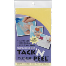 Tsukineko Tack N Peel Reusable Cling Sheet, Multi-Colour, 0.15 x 10.79 x 19.05 cm
