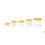 Rubbermaid Round Storage Container Lid - Yellow 7
