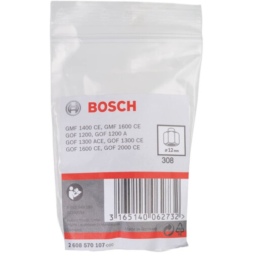 Bosch Bosch 2608570107 Collet/Nut Set for Bosch Routers 1