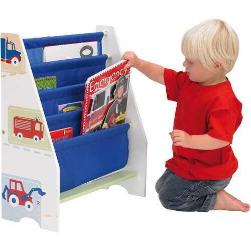 HelloHome Vehicles Kids Sling Bookcase 2