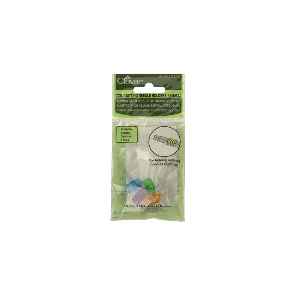 Clover Coil Knitting Needle Holder Small, Other, Multicoloured
