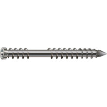 Spax T-Star Plus Patio Bolt Kit, Cylinder Head, Cut, Fixing Thread, Stainless Steel A2, 1.4567 - 0537000500403, 537000500503