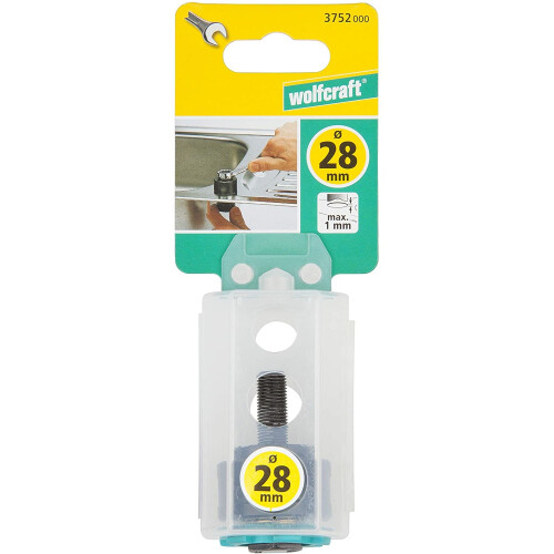 wolfcraft Wolfcraft 3752000 Hole Cutter for Water Taps Ø 1 1/8 Inch 2