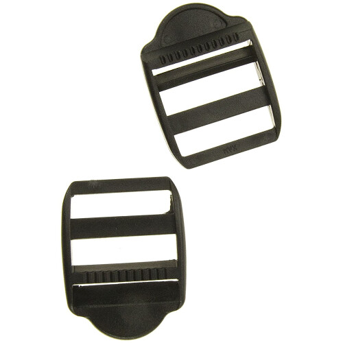 Prym Prym 25 mm Clamping Plastic Buckles, Black