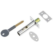 Yale P-M444-CH Door Security Bolt, Chrome Finish, Standard Security, Visi Packed, suitable for hinged and wooden doors
