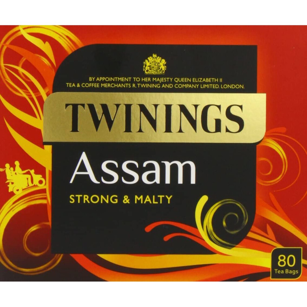 Twinings Assam Tea 320 Bags (Multipack of 4 x 80 Bags)