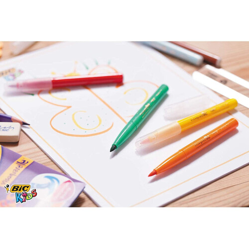 BIC BIC Kids Visaquarelle Colouring Pens 10 Pack 1