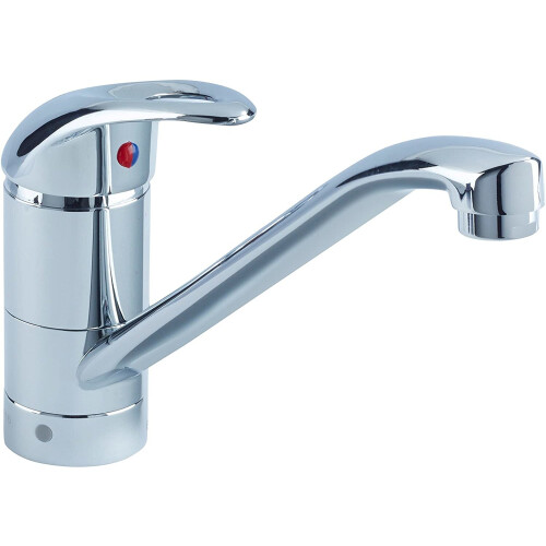 Bristan Bristan J SFSNK EF C Java Single Flow Easyfit Kitchen Sink Mixer Tap with Swivel Spout, Chrome