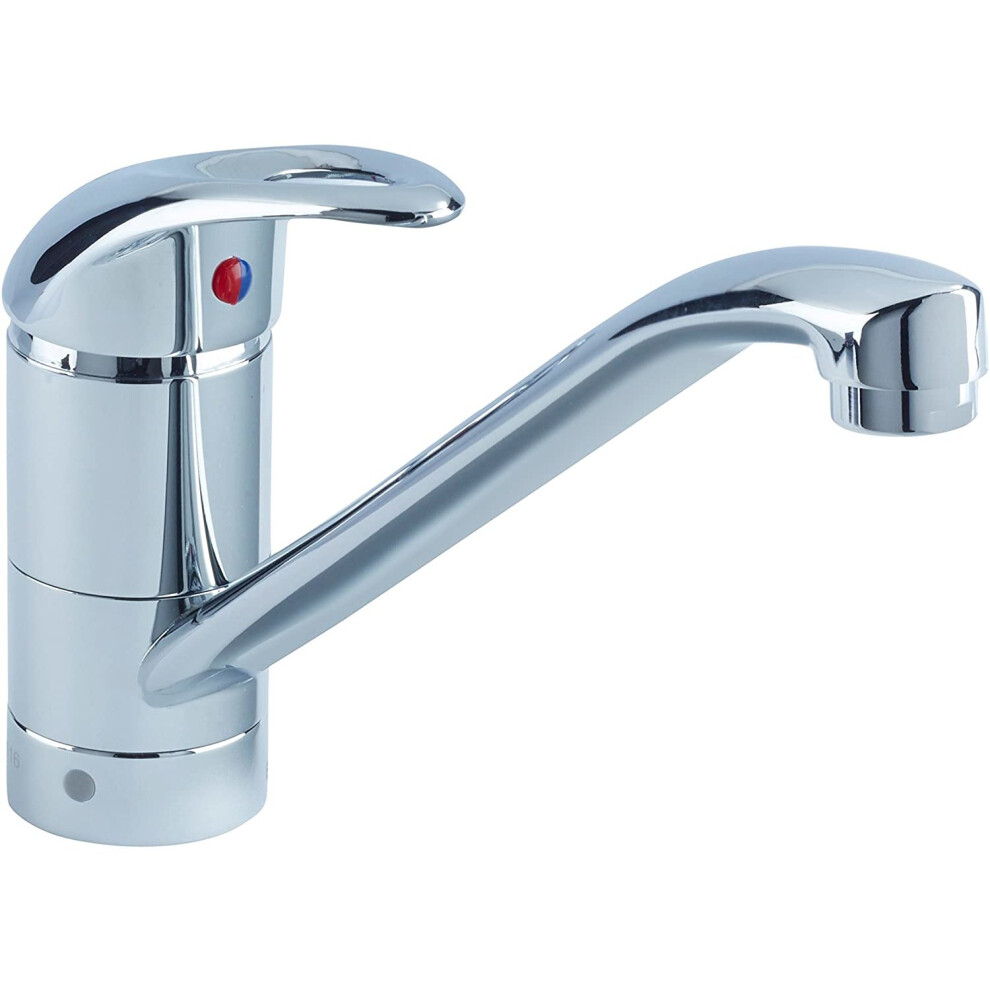 Bristan J SFSNK EF C Java Single Flow Easyfit Kitchen Sink Mixer Tap With Swivel Spout, Chrome