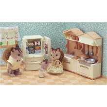Sylvanian Families 5341 Kitchen Play Set, Multi-colour
