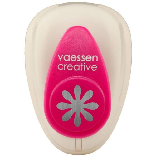 Vaessen Creative Craft Paper Punch Daisy Motive Puncher, Multi-Colour, Mini