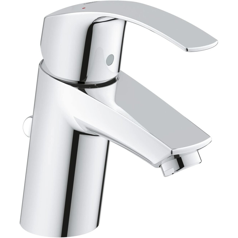 GROHE 3326520L | Eurosmart Basin Tap with Pop-Up Waste Set and Universal Pressure - chrome