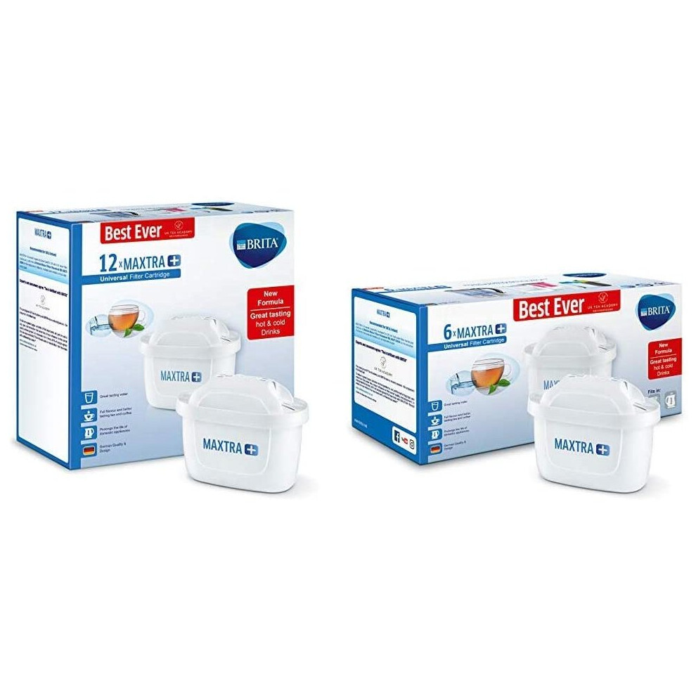 BRITA MAXTRA+ Water Filter Cartridges, Pack of 18