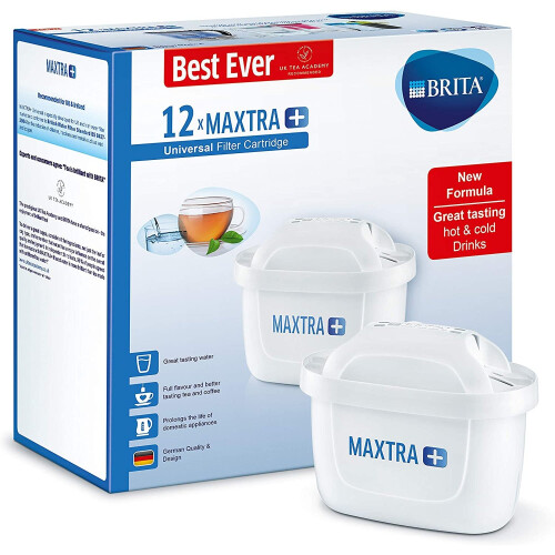 BRITA BRITA MAXTRA+ Water Filter Cartridges, Pack of 18 1