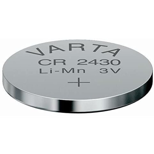 Varta CR2430 3V Lithium-Knopfzellenbatterie 2er-Pack 1
