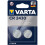 Varta CR2430 3V Lithium-Knopfzellenbatterie 2er-Pack 1