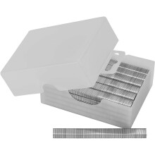 Stanley 1-TRA704-5TBT 6mm Type G Staples (5000 Pack) for Heavy-Duty Staplers & Hammer Tackers, Silver