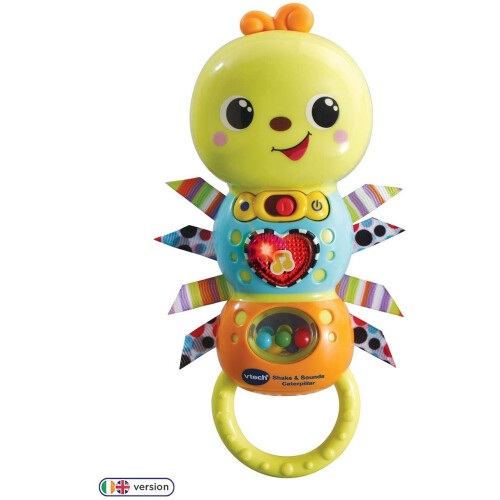 VTech VTech 527803 Baby Shake & Sounds Caterpillar, Multicolour