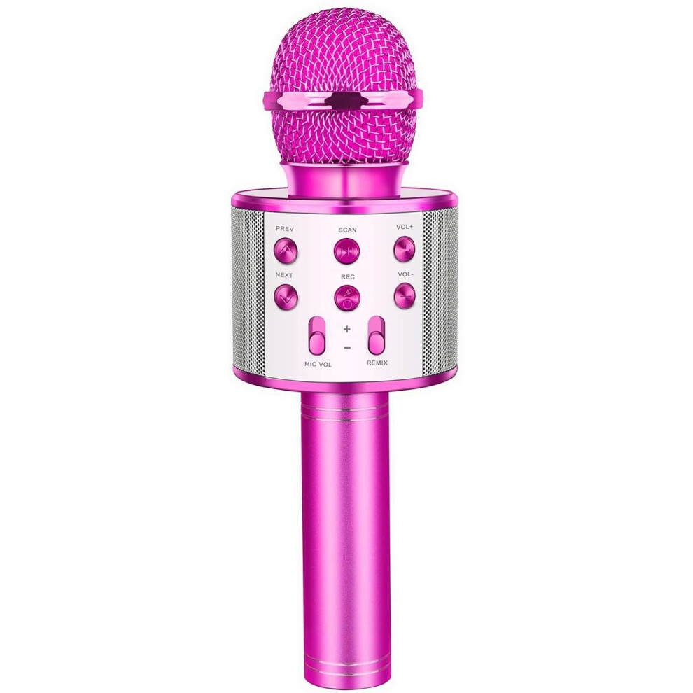 LetsGO Toyz Wireless Karaoke Microphone for Kids Pink on OnBuy