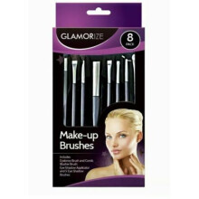 Glamorize 8 Pack Make-up Brushes - Brush Set